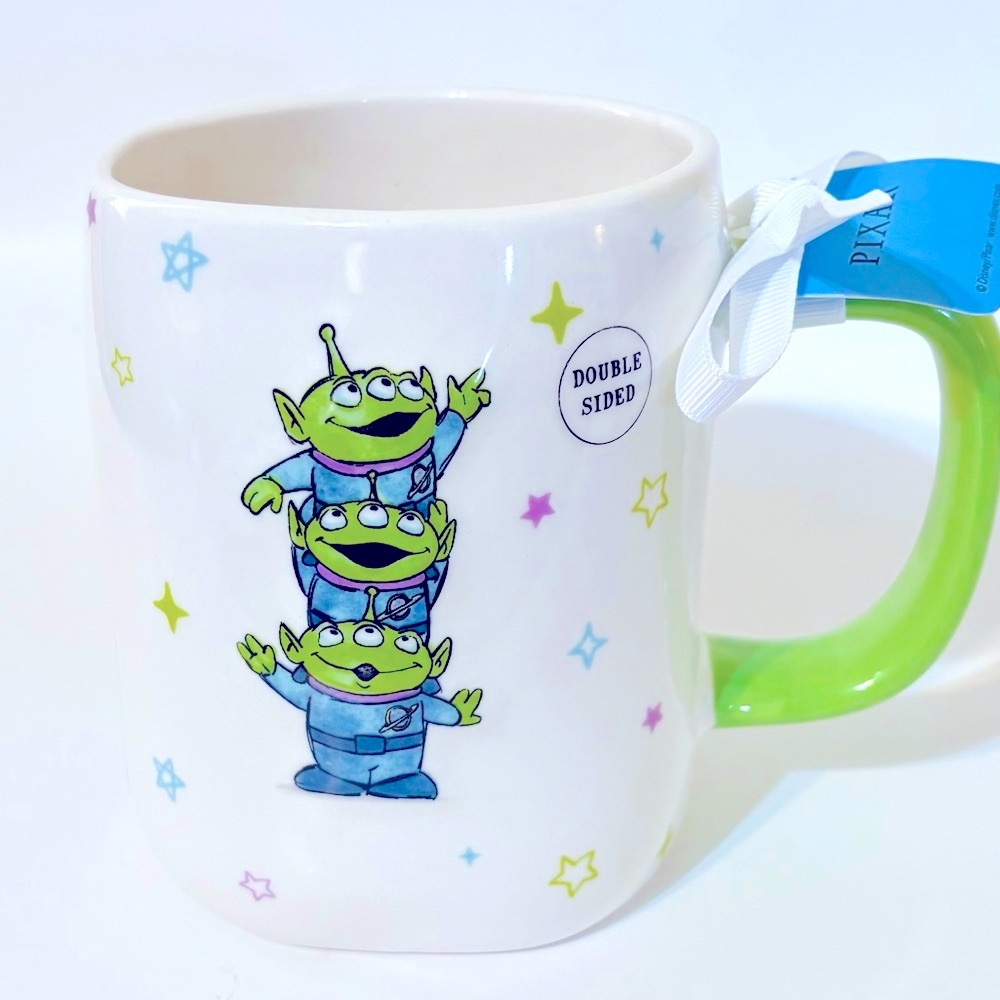 Rae Dunn / Disney Pixar Toy Story ALIEN “Ready To Launch" Mug